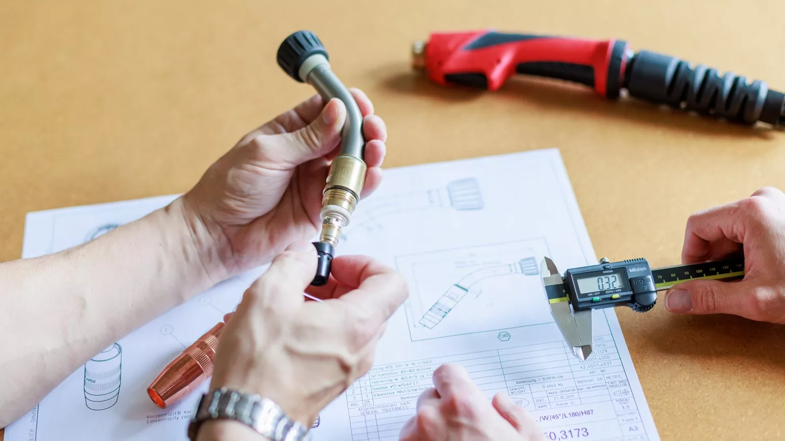 Developing torches at Fronius