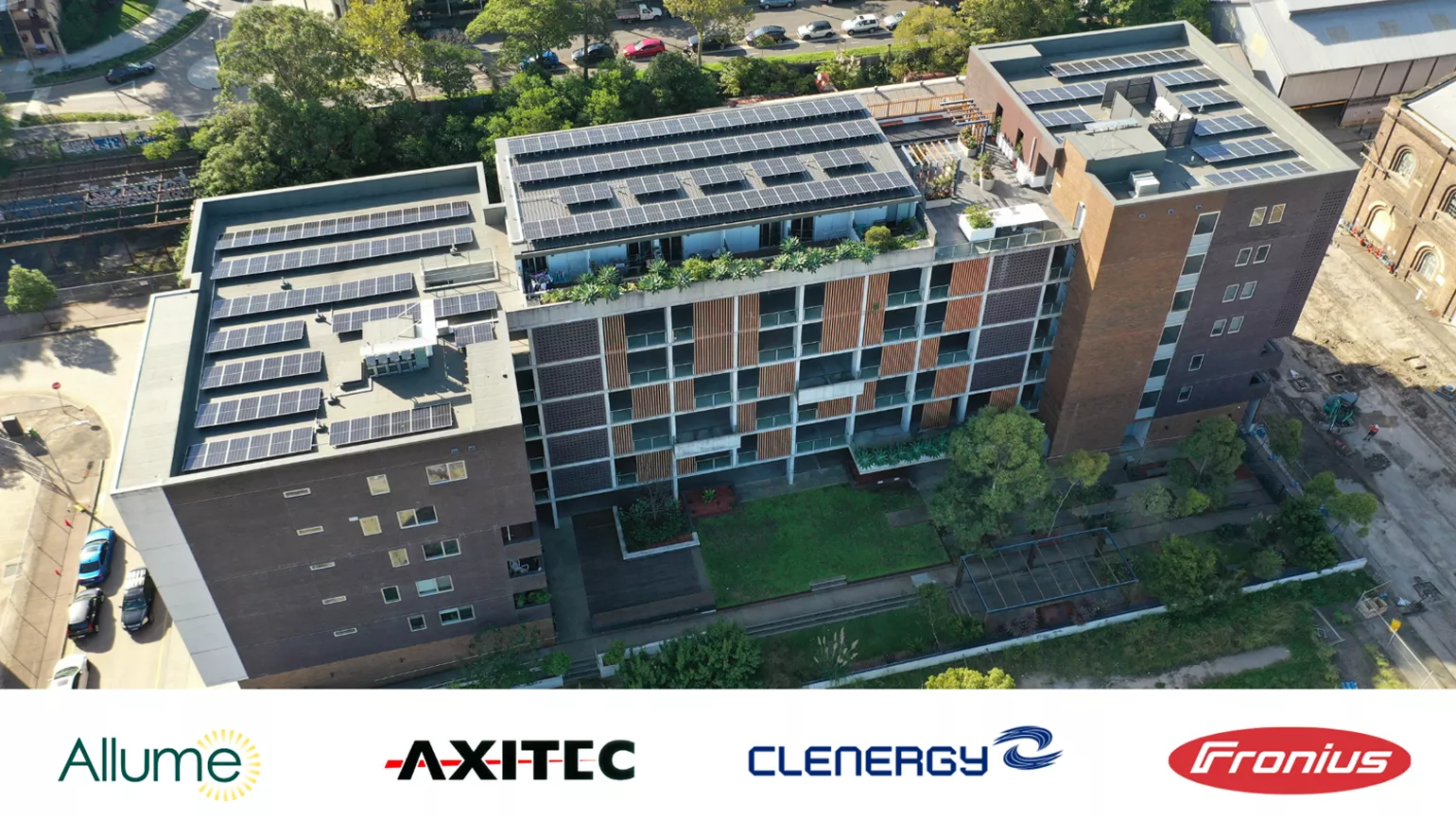 Social Housing Project Partnership - Fronius, Clenergy, Allume & Axitec Energy