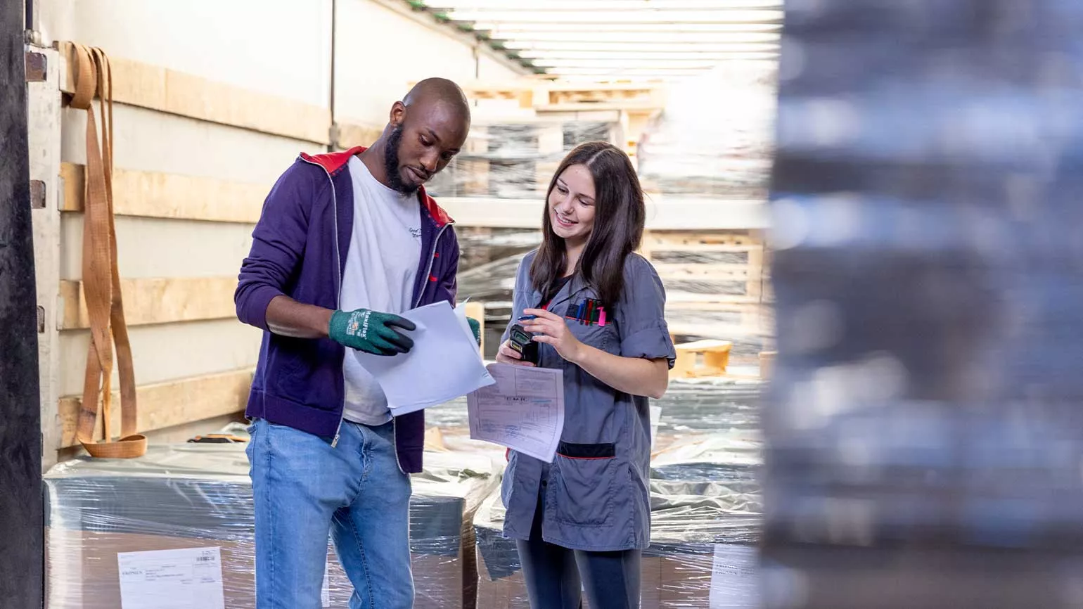 Lehre bei Fronius - Betriebslogistiker im Gespräch