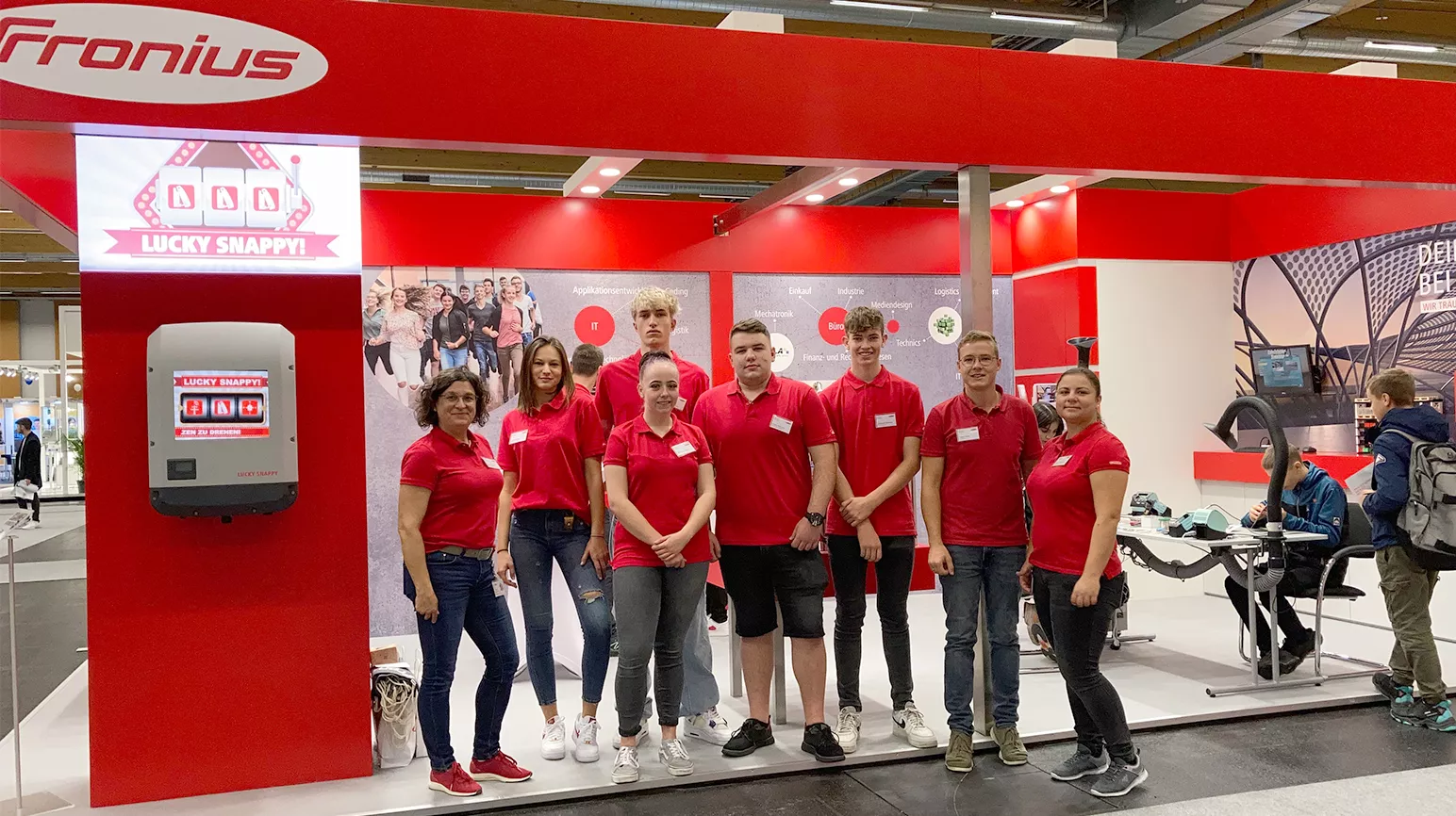 Fronius bei der Messe "Jugend und Beruf" 2021