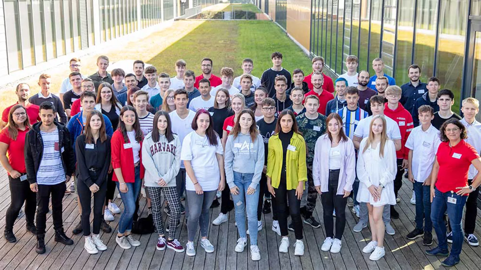 Gruppenfoto vom Lehrstart 2021