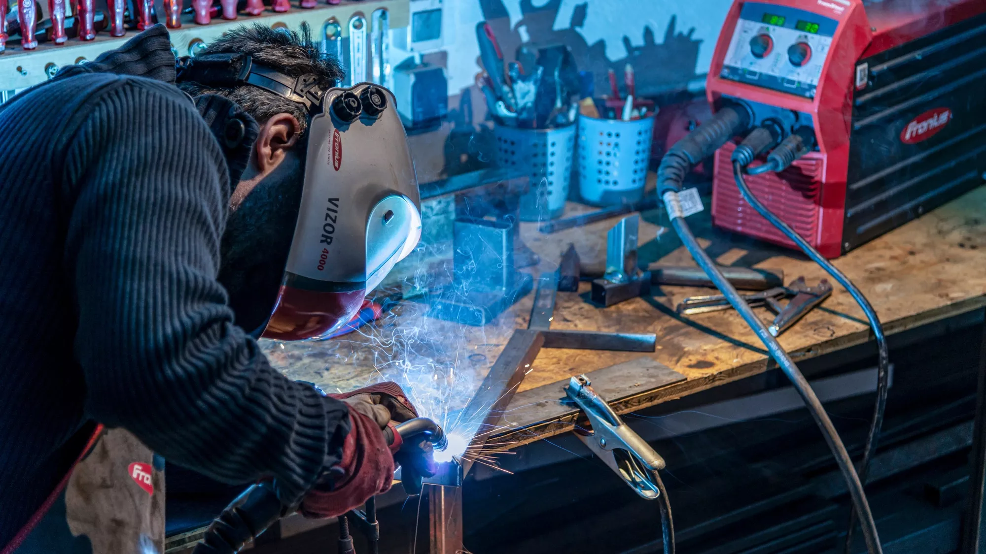 MIG/MAG Schweißen in der Werkstatt