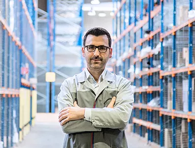 Das Portrait eines Mitarbeiters unseres Kunden PSA. portrait, mitarbeiter, kunde, psa