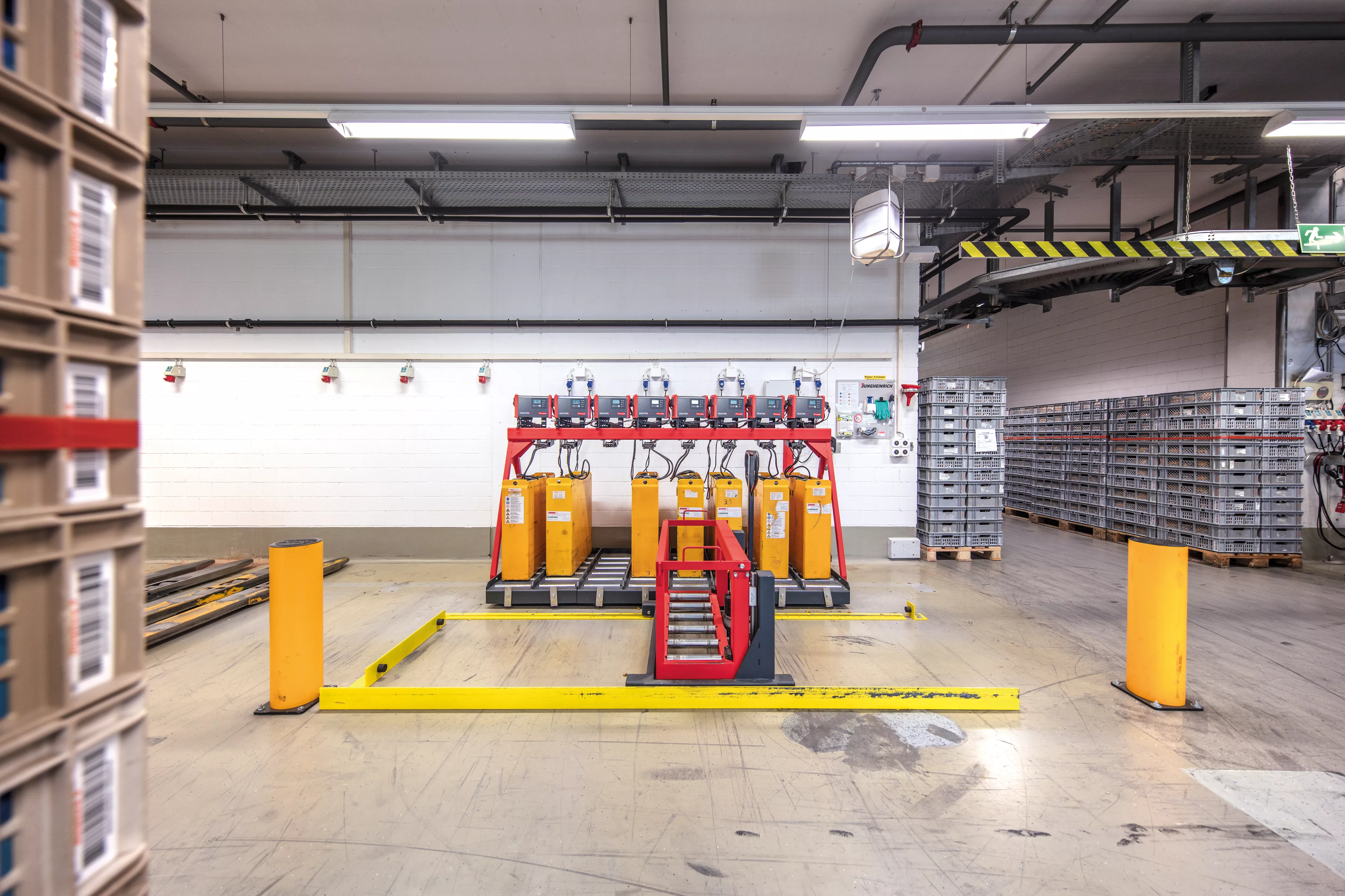 technologie de charge modulable et flexible pour l'intralogistique