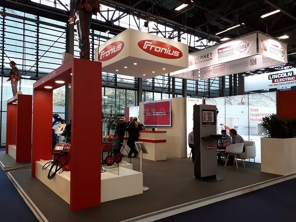 Stand d'exposition Fronius France