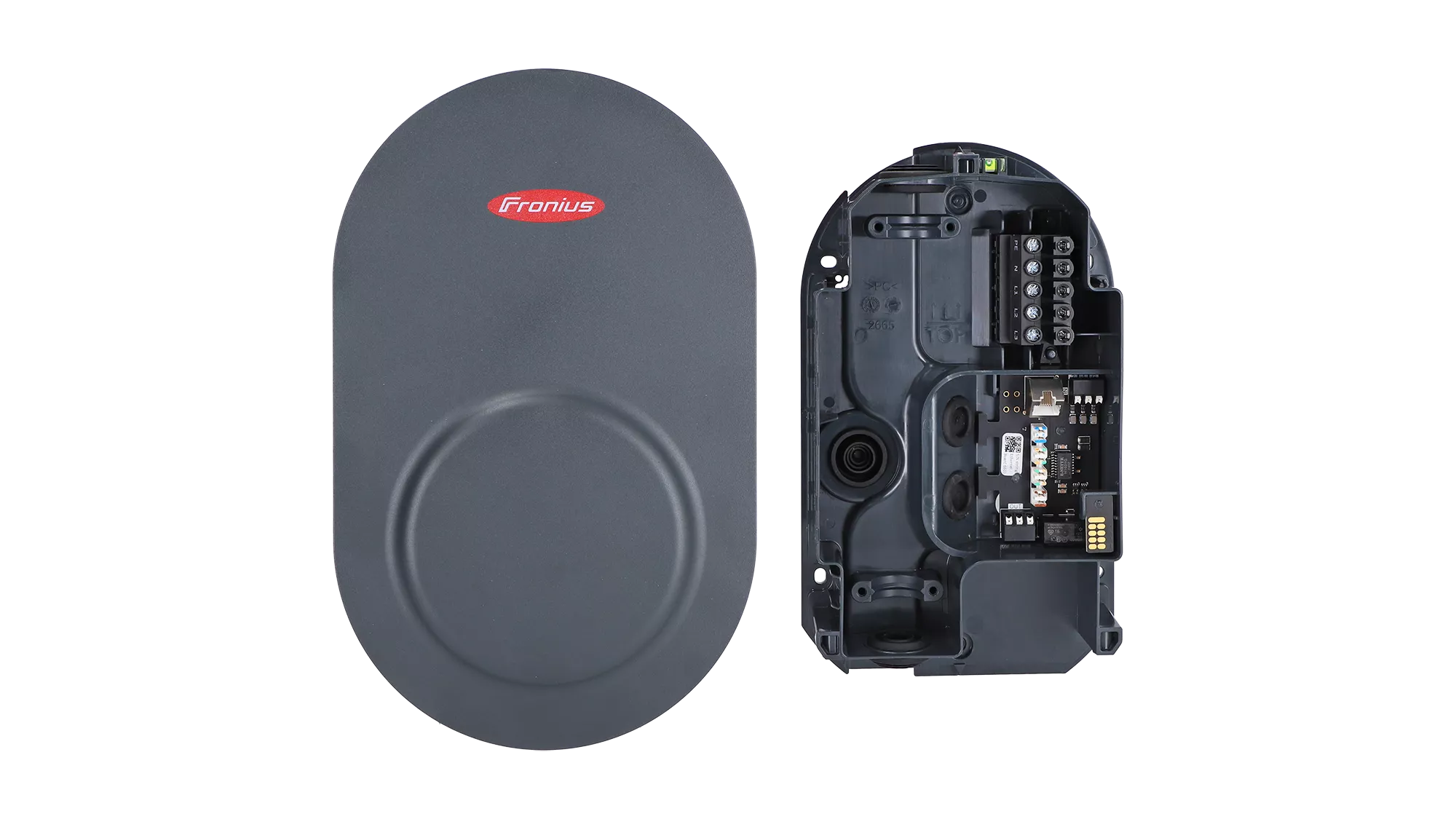 Produktfoto Connection Plate und Blindabdeckung für Wattpilot Flex - Vorderseite - 16:9