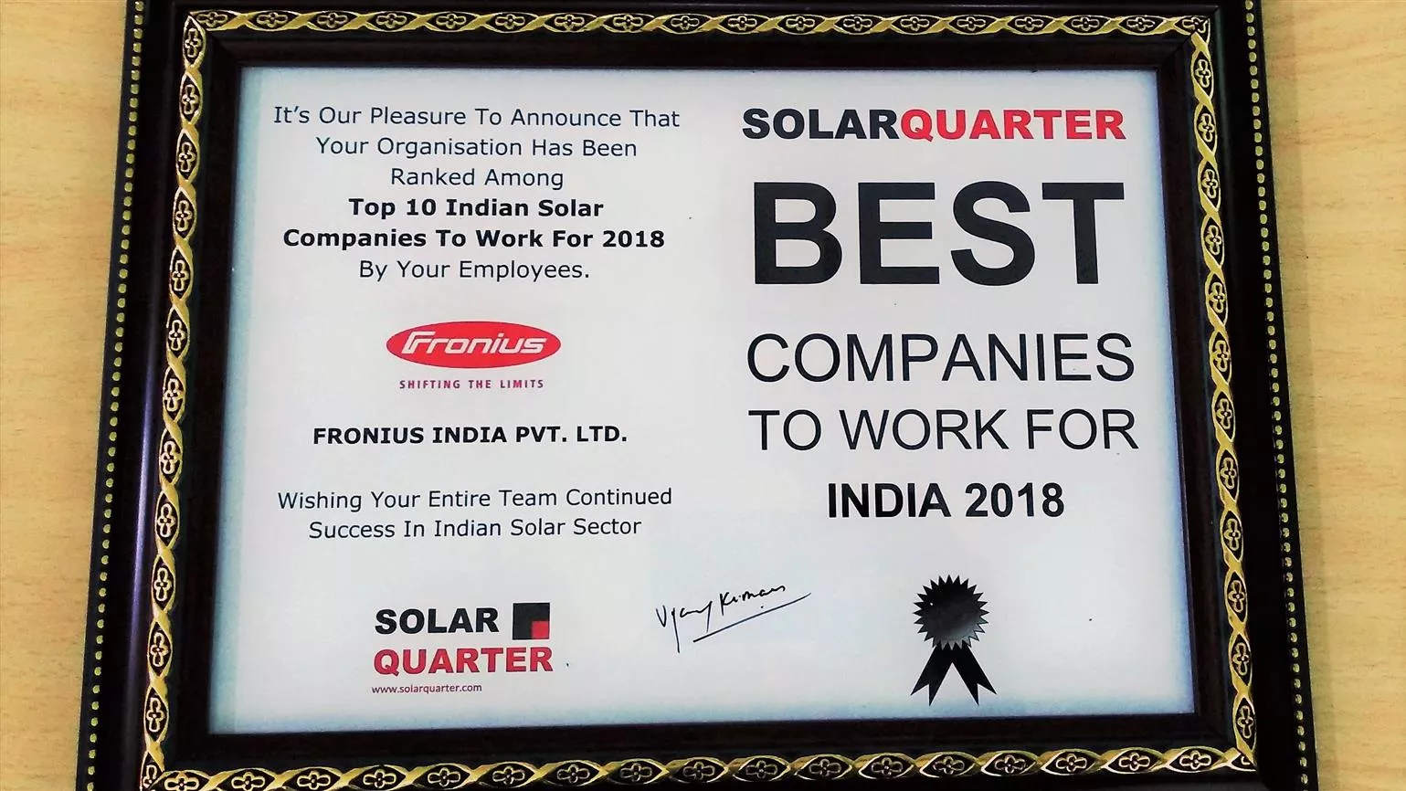 10-best-solar-company-to-work-award-india