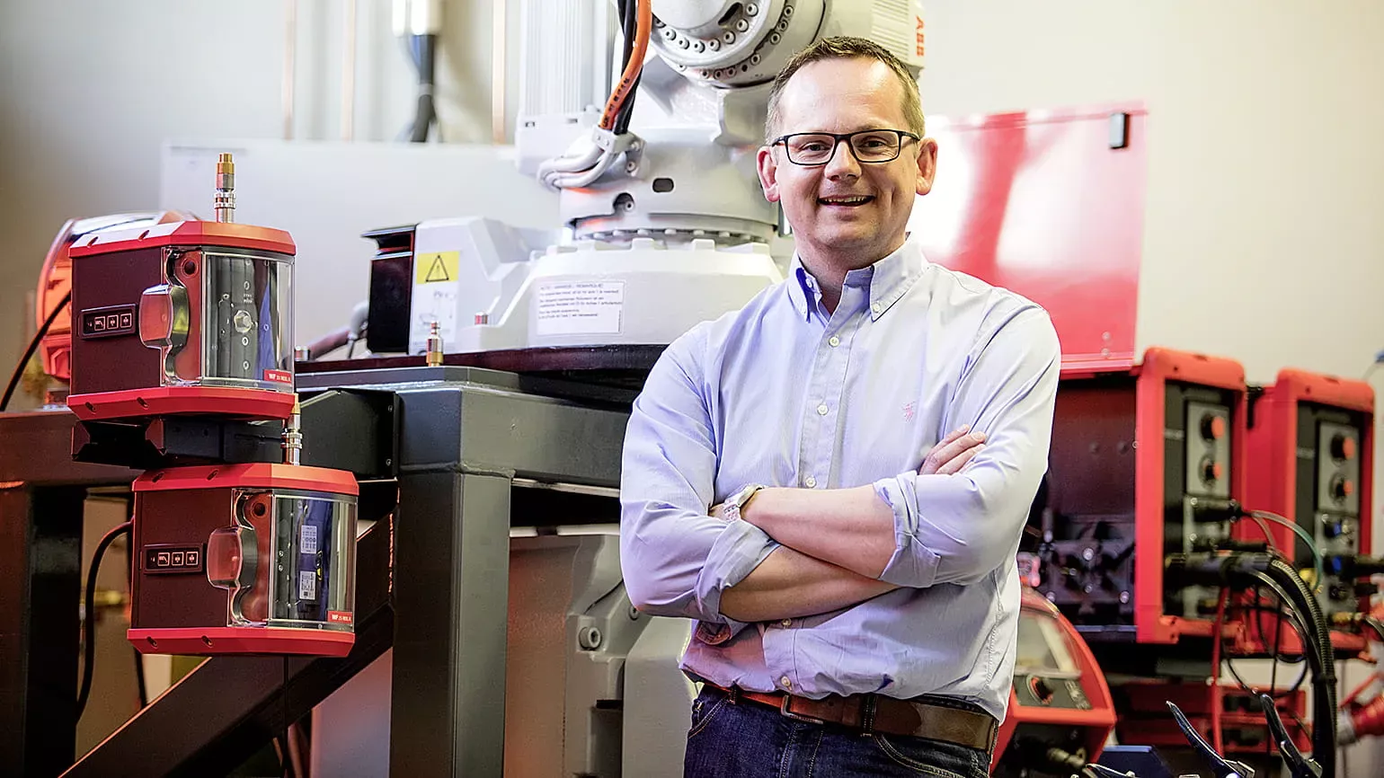 Fronius employee Bernhard