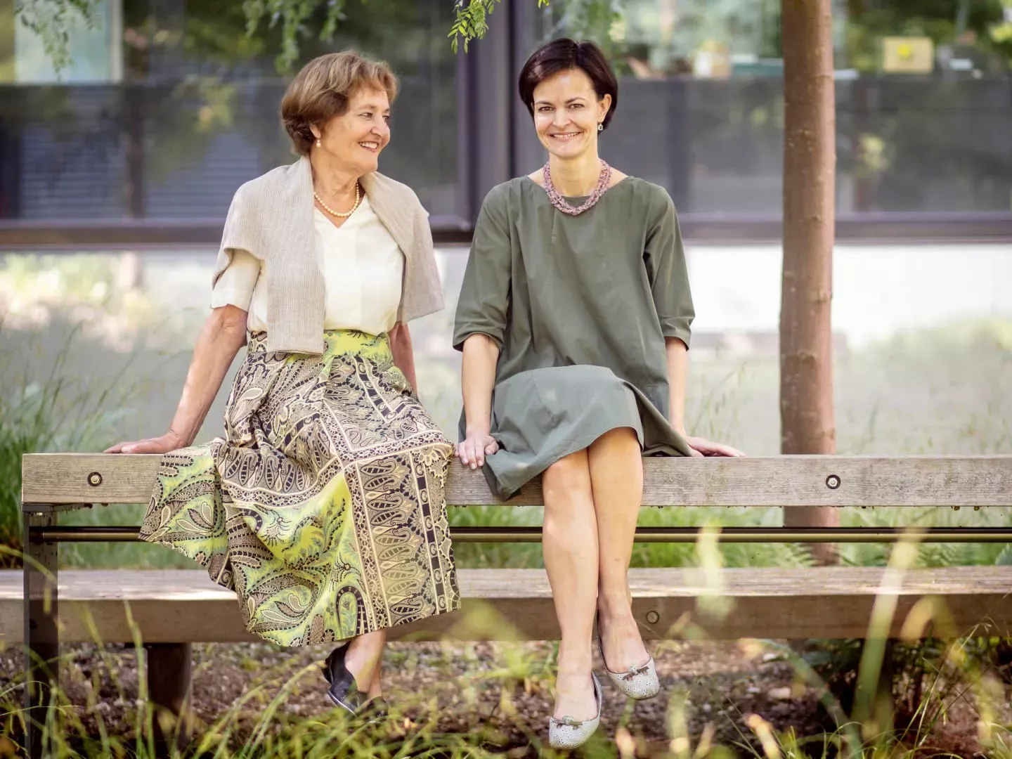 Brigitte Strauß und Elisabeth Engelbrechtsmüller-Strauß