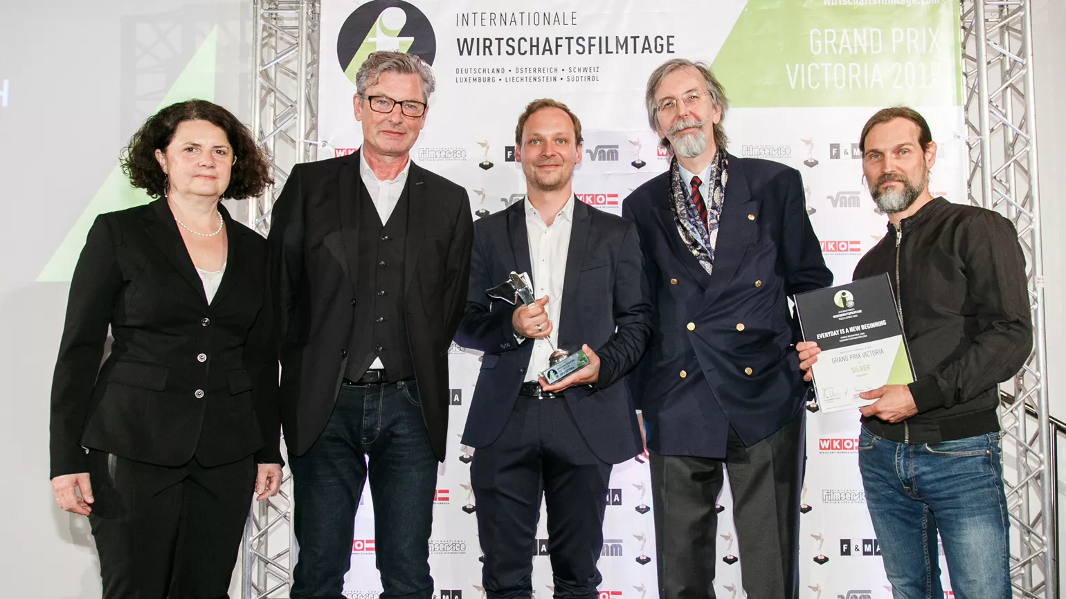 Der Fronius TransPocket-Film hat den Grand Prix Victoria gewonnen. Grand Prix Victoria für TransPocket Film