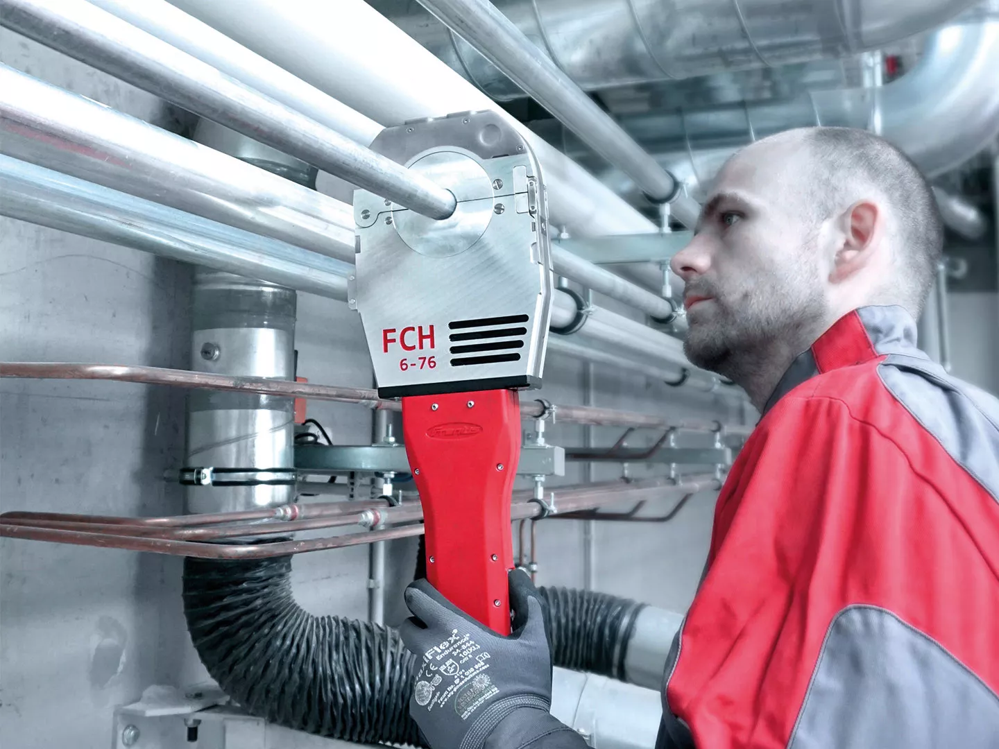 mechanized TIG orbital welding, Fronius, FCH