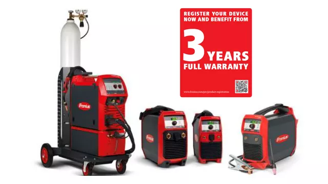 3 Jahre Gewährleistung bei den Professional Welding Tools