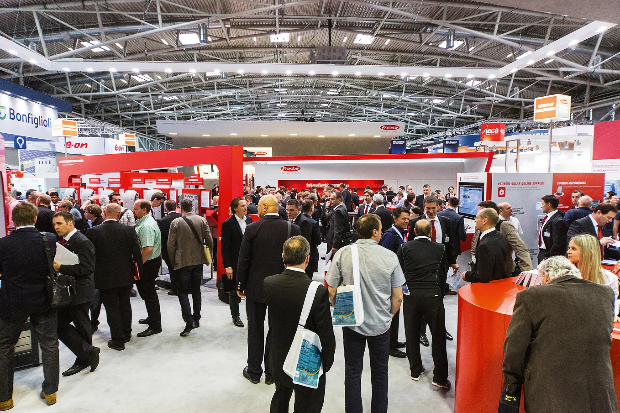 Fronius Stand Intersolar Messe 2015
