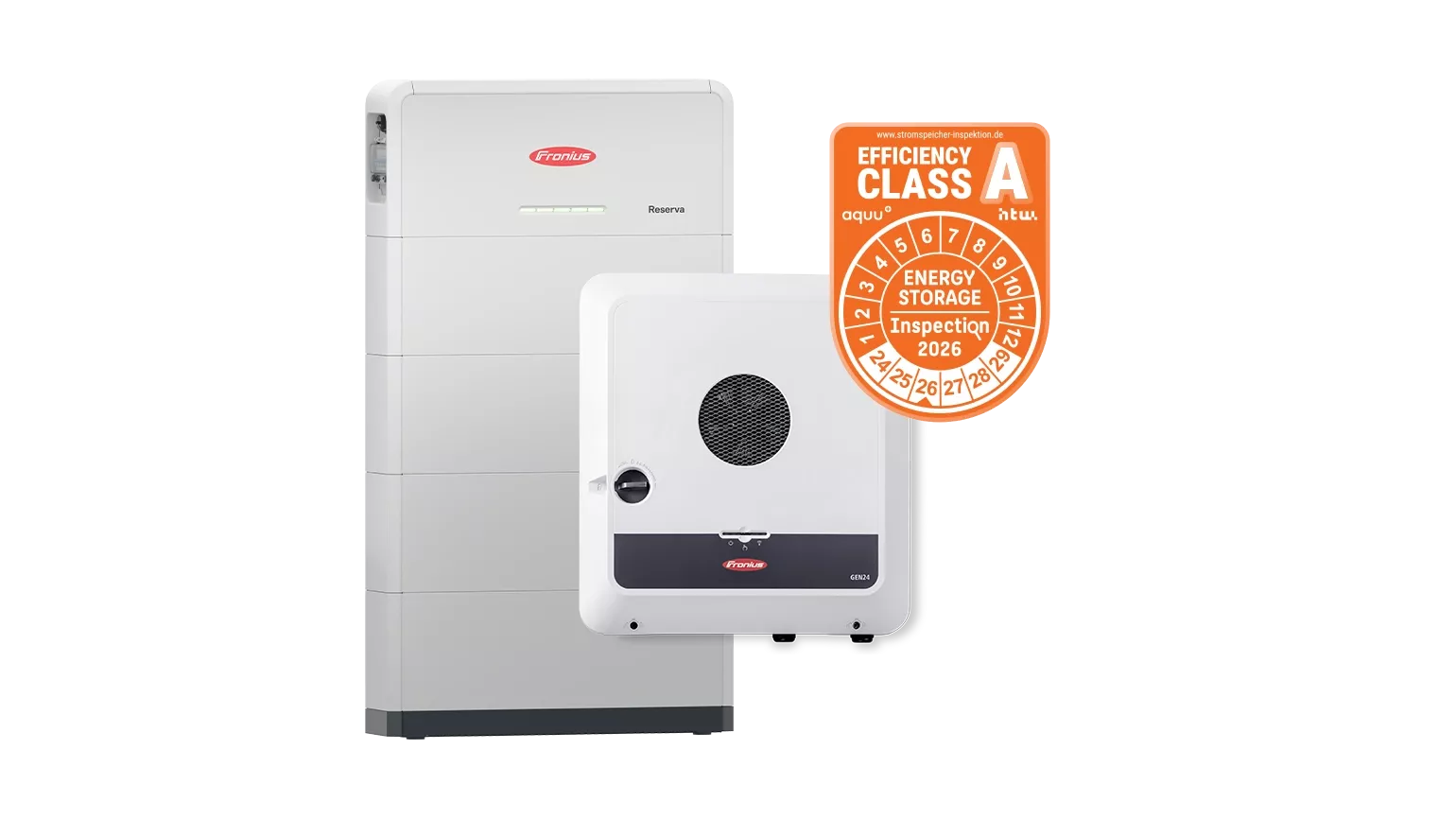 Fronius Symo GEN24 and Reserva with Energy Storage Inspection seal