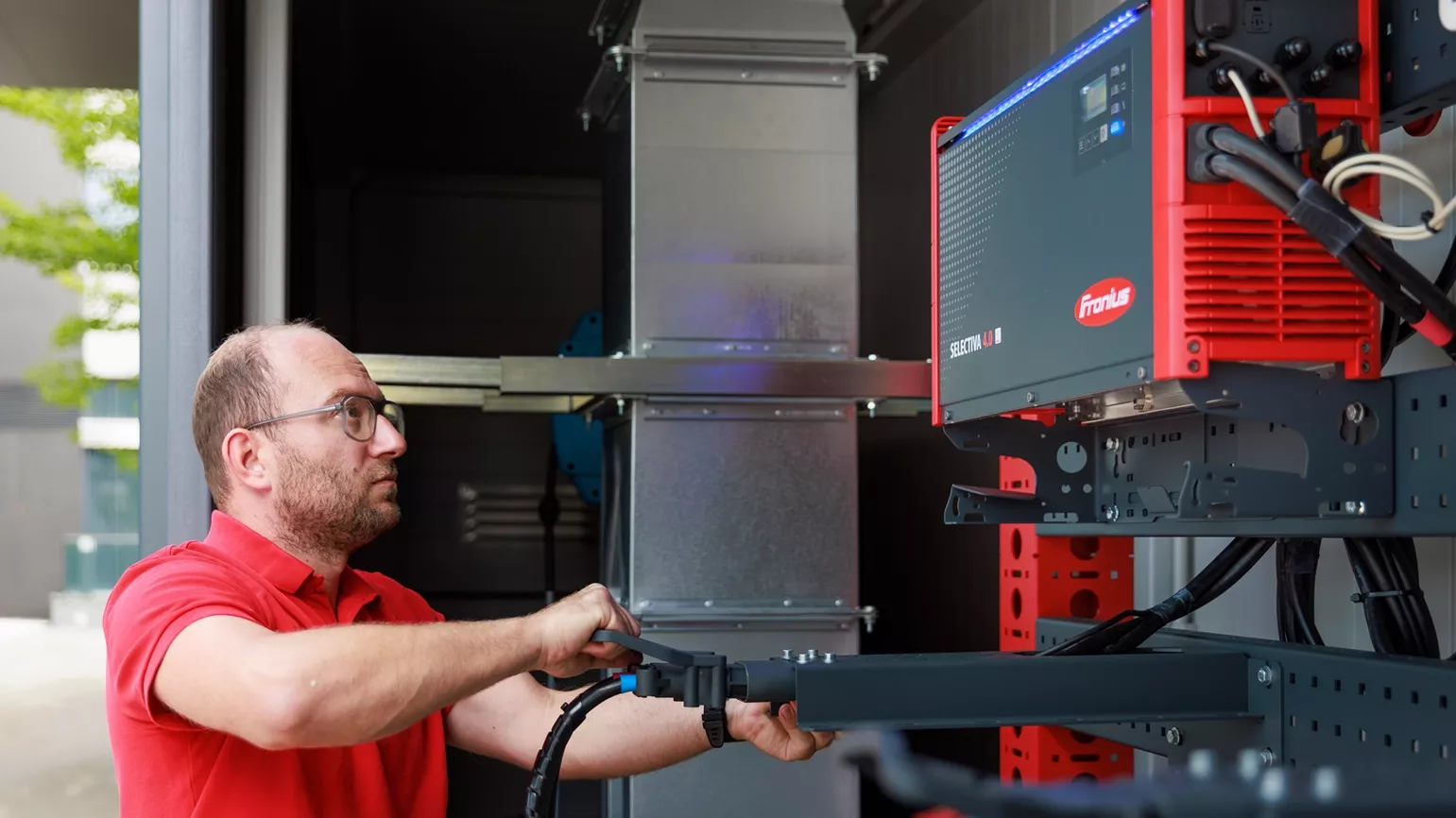 Collegamento spina di carica a Fronius Selectiva 4.0