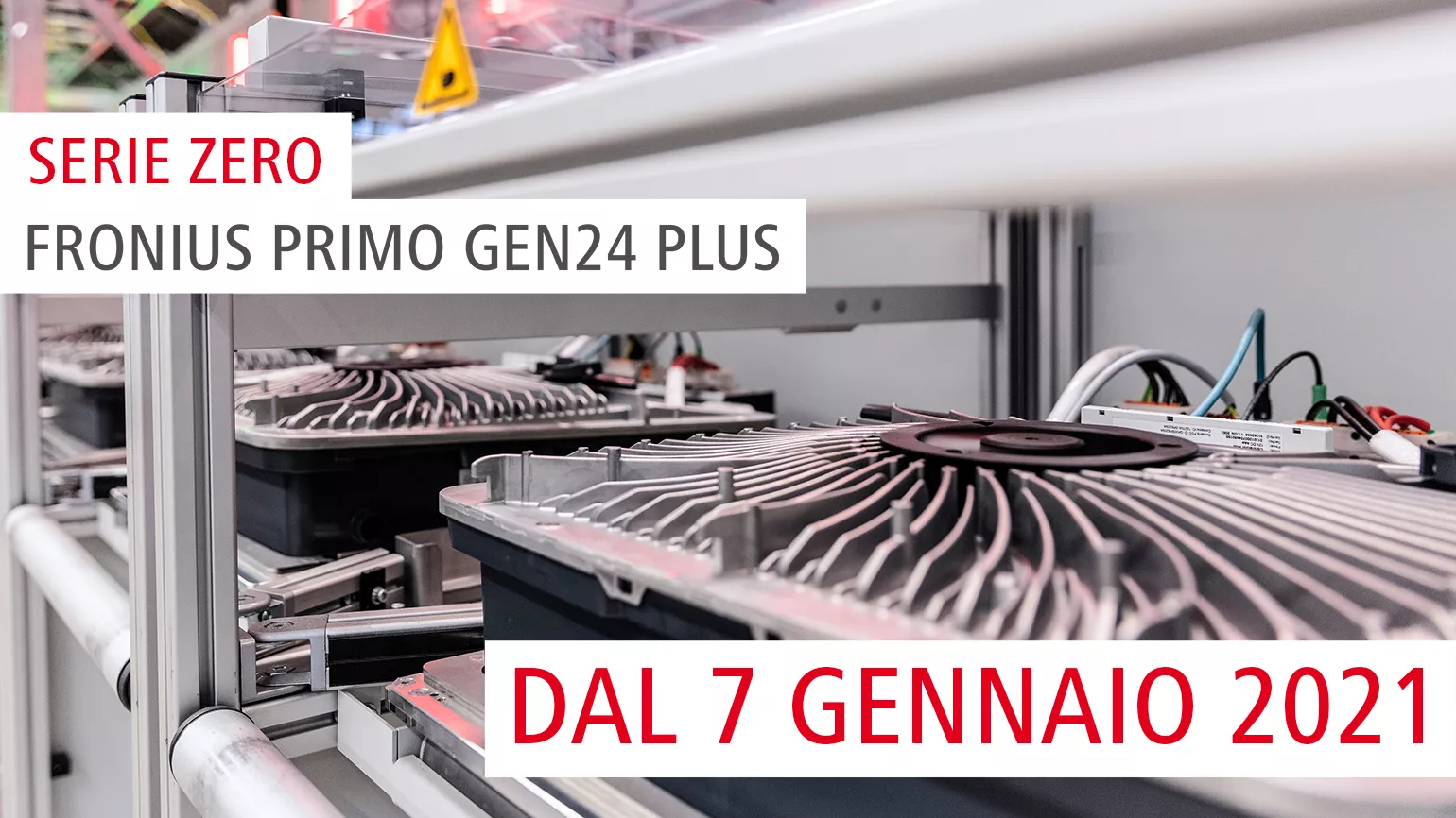 Serie Zero di Fronius Primo GEN24 Plus in arrivo a Gennaio 2021