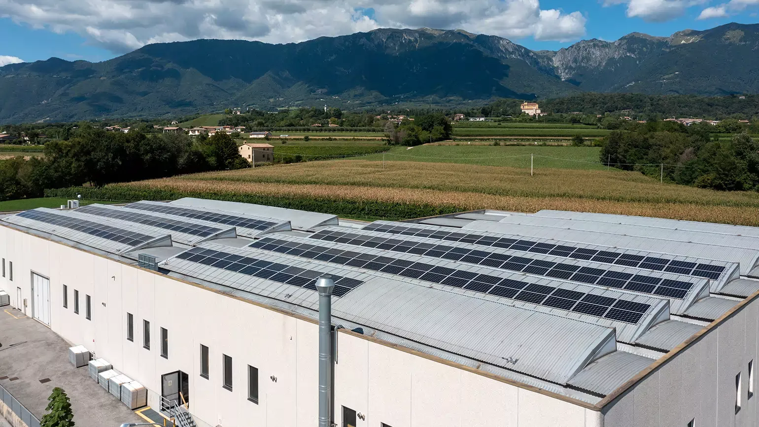 Impianto FV sul tetto dell'azienda Italtrike S.r.l.