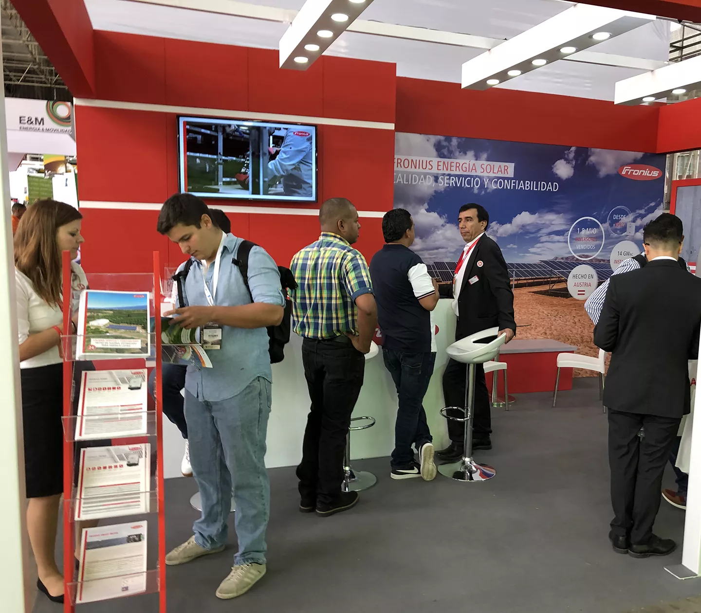 Fronius stand en la ExpoSolar 2019