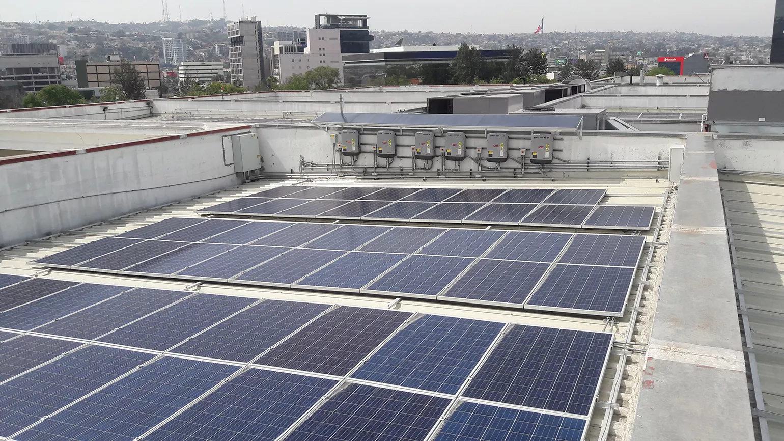 instalación fotovoltaico con inversores de Fronius