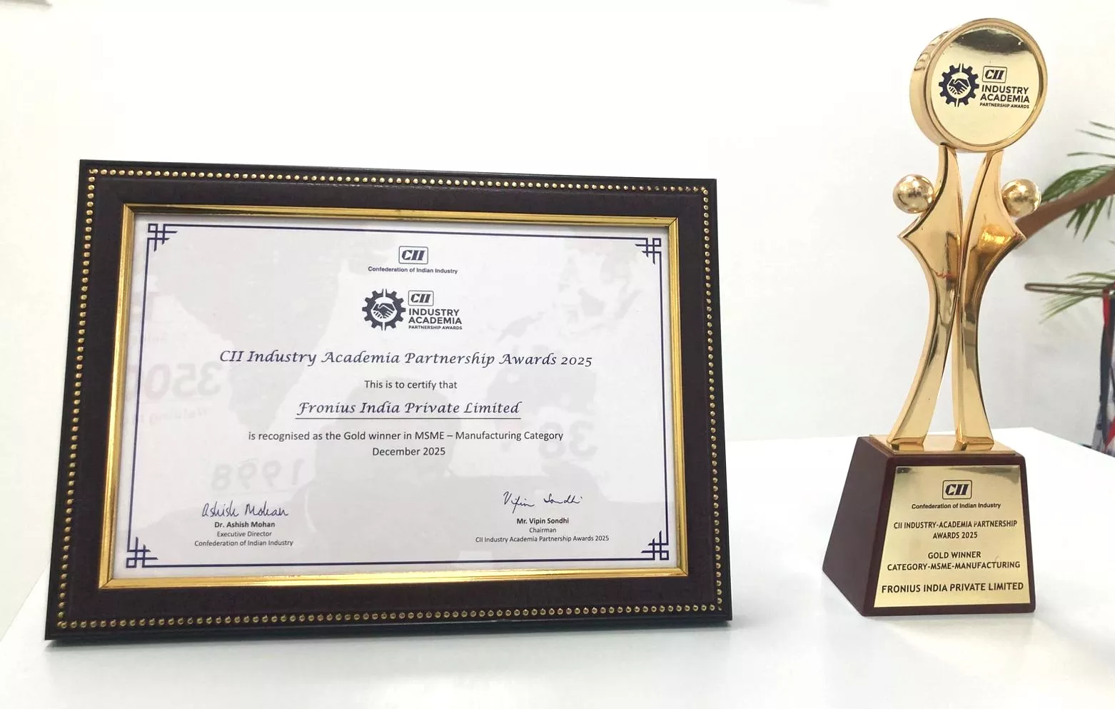CII-Industry-Academia-Partnership-Awards-Fronius