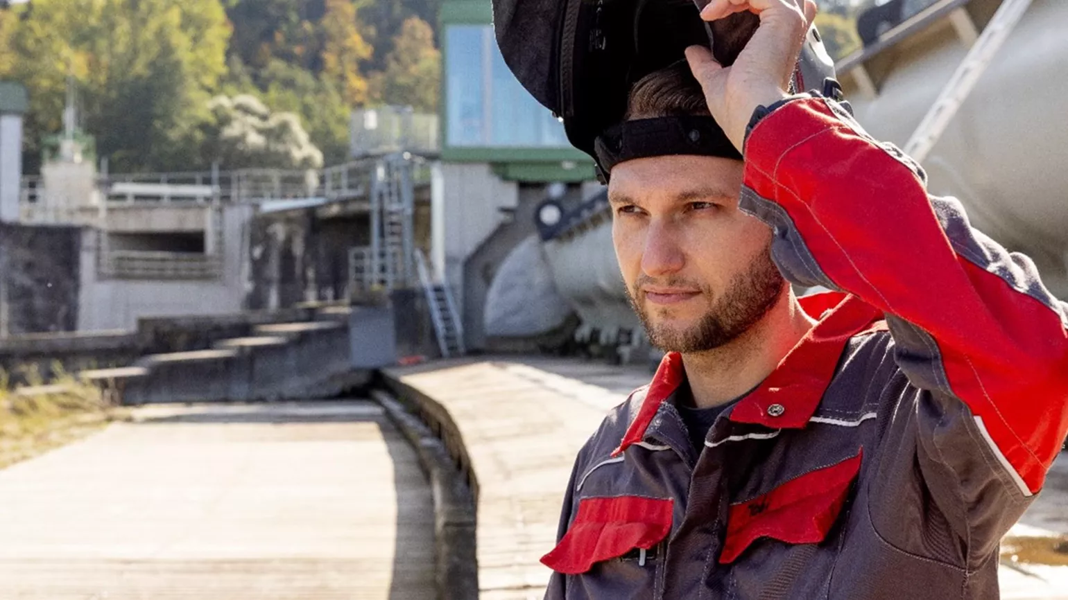 Schweißtechnologe Tobias Rieder