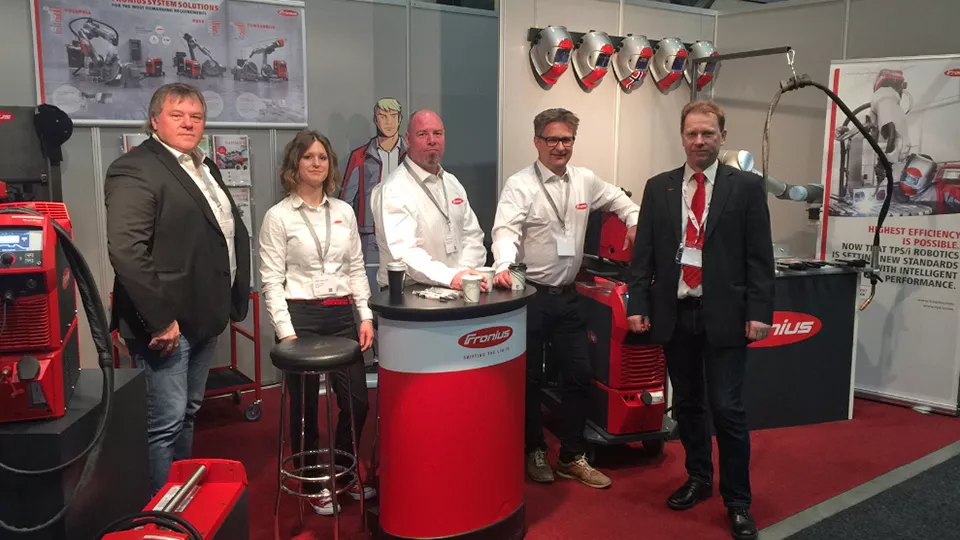 Fronius stand og vertskap Fronius stand og vertskap