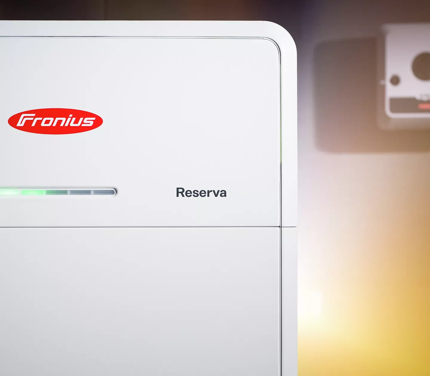 Fronius Reserva, with Fronius GEN24 inverters in the background