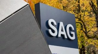 Company logo SAG