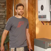 Installer next to inverter GEN24