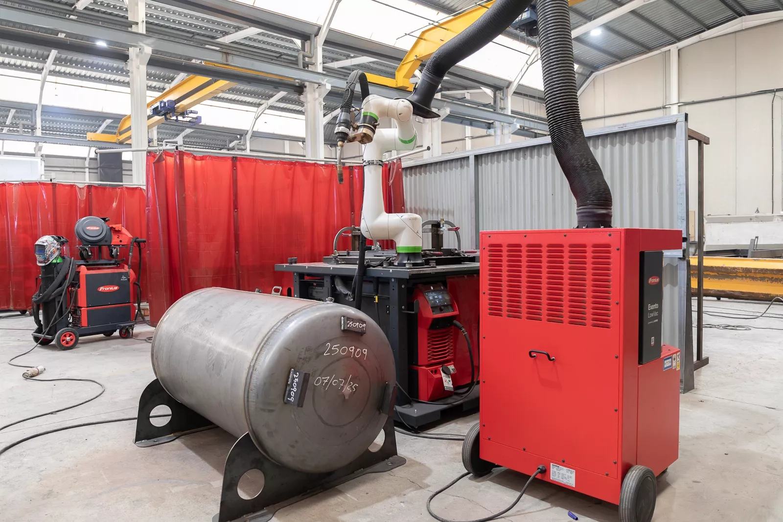 En xtrail se utilizan productos de Fronius