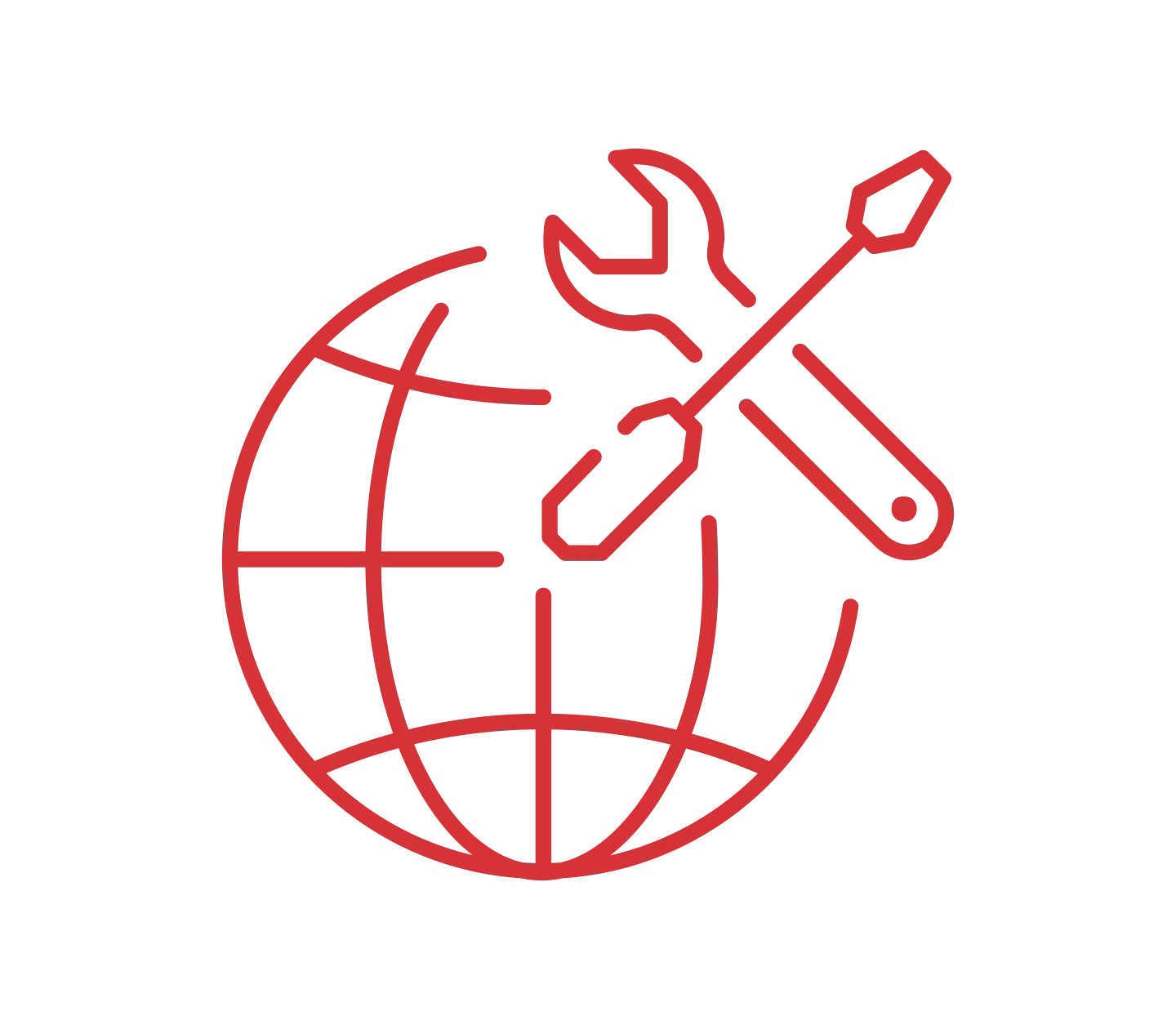 Icon: Work around the globe