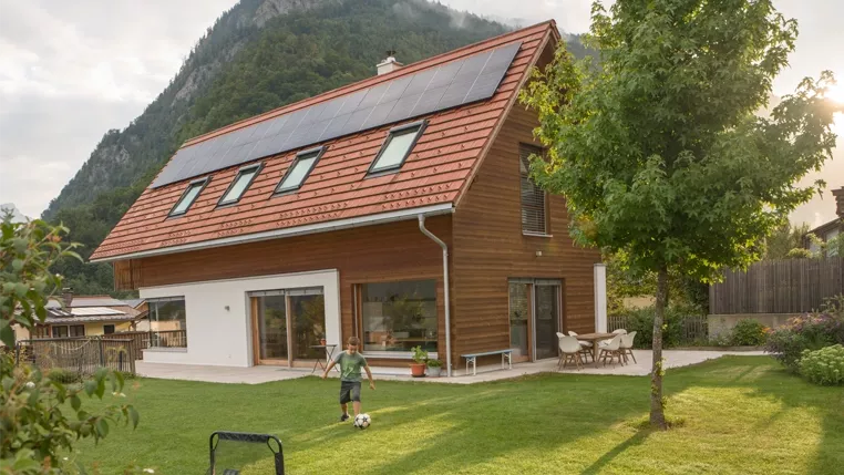 House with PV system