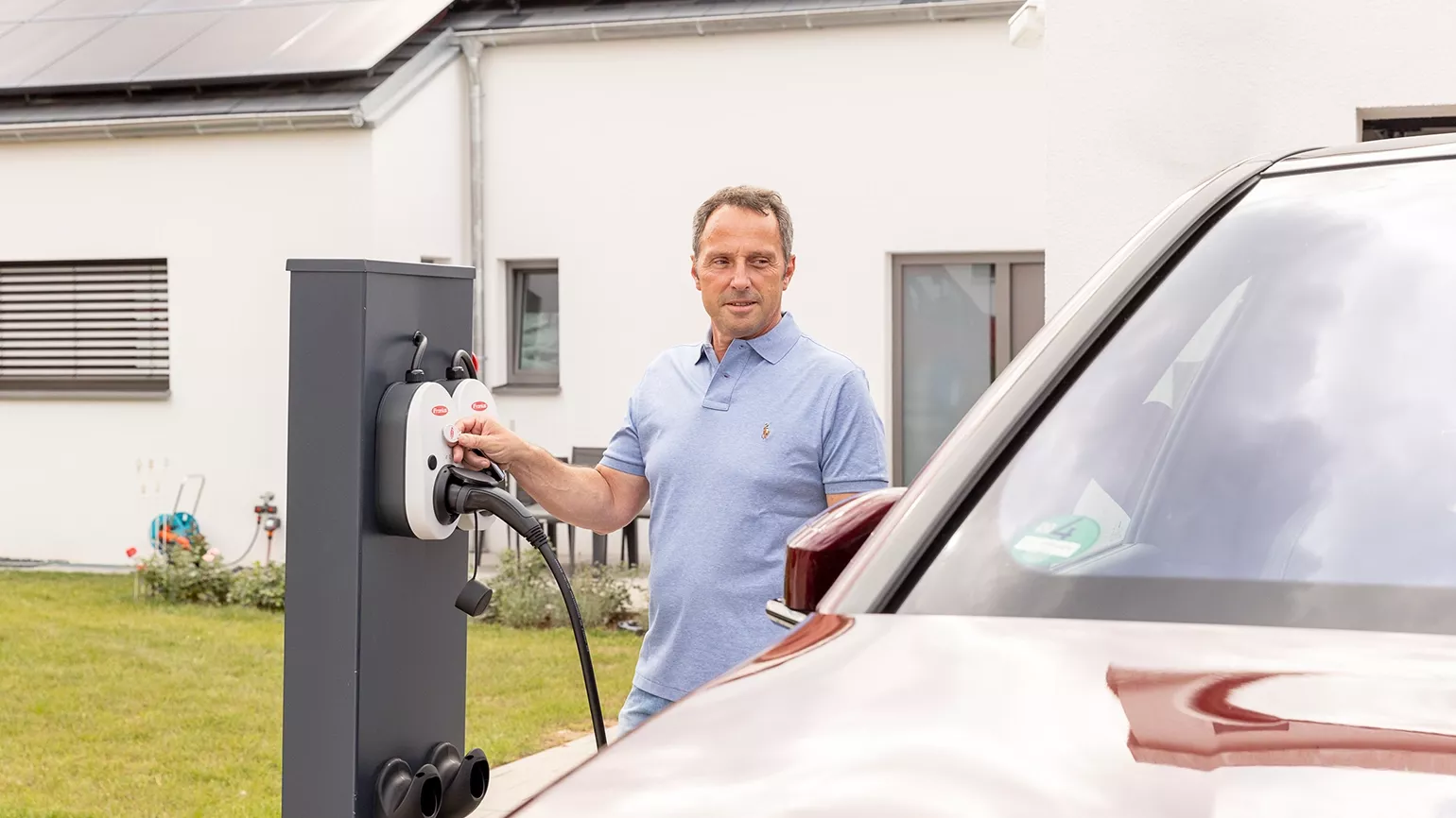 Fronius E-Mobilität Auto laden Wattpilot