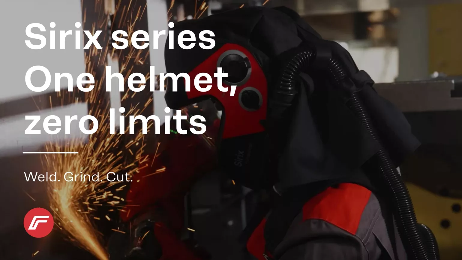 Welder using Fronius welding helmet Sirix thumbnail