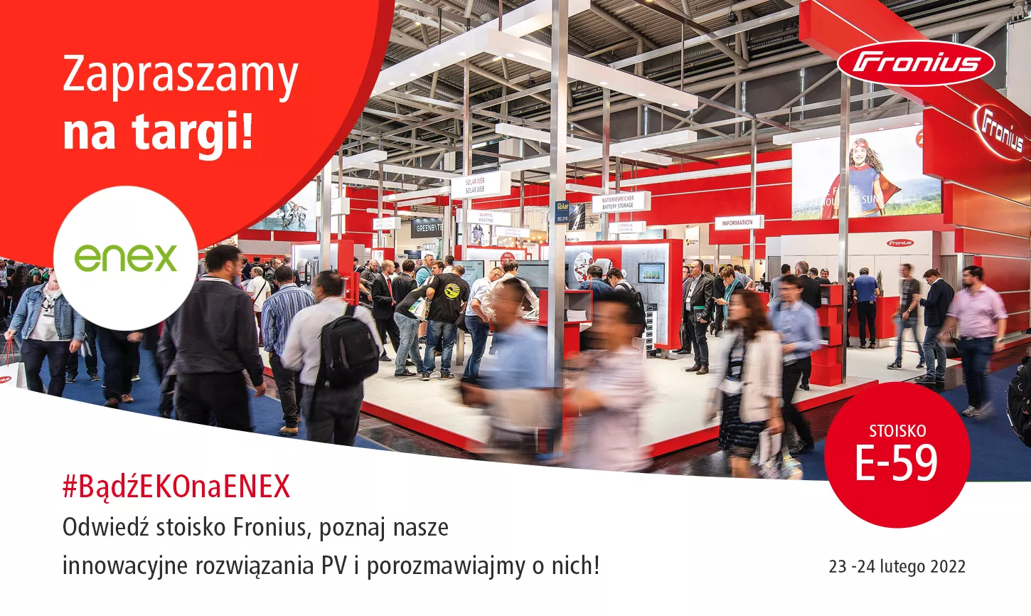 Fronius na targach ENEX