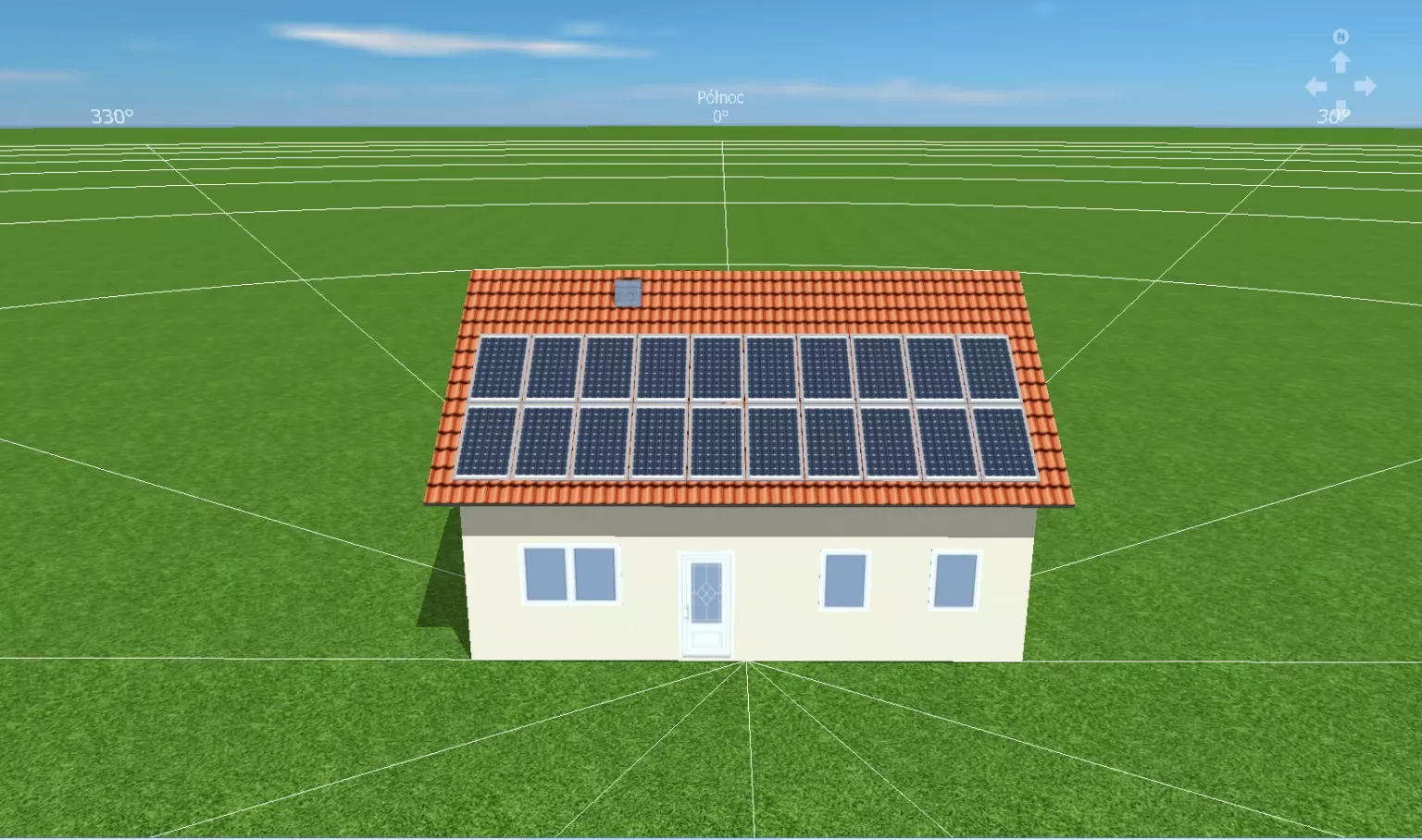 Uzyski energii dla różnych układów modułów i konfiguracji falowników