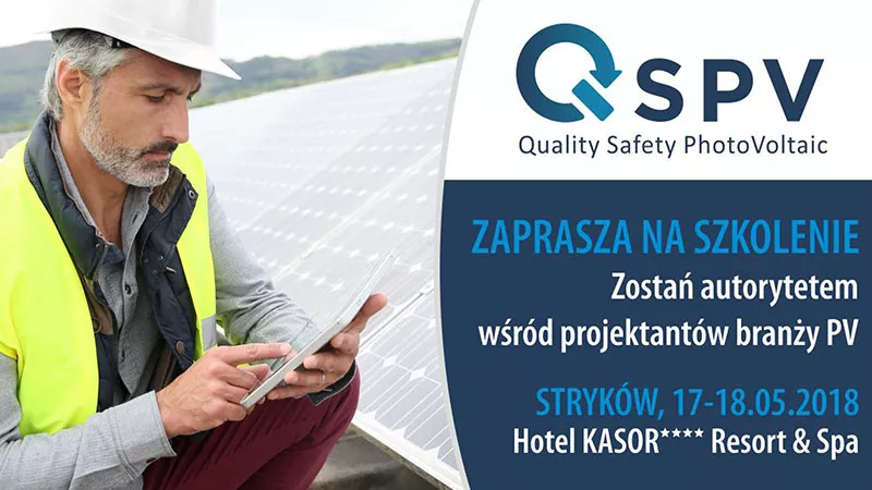 Zaproszenie na szkolenie dla projektantów instalacji PV