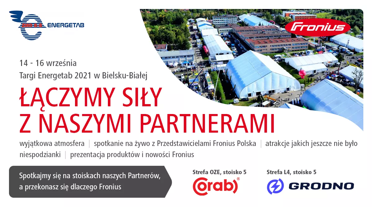 Fronius na Energetab