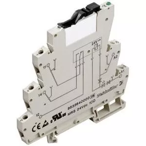 Rysunek 3 – Przekaźnik Weidmüllera 6A -MRS 12 VDC, styk przełączający