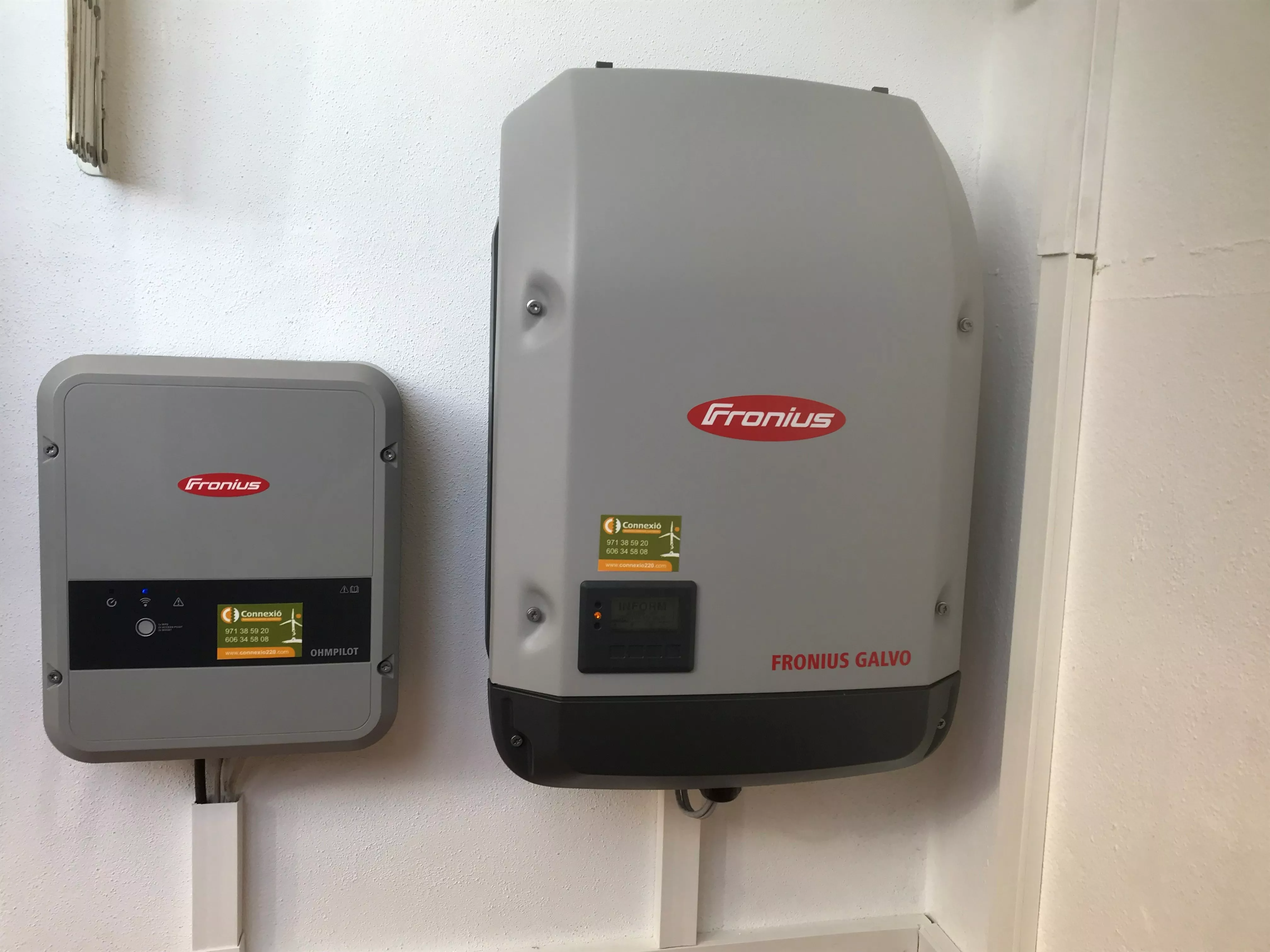 Primer Fronius Ohmpilot en Ciutadella, Menorca