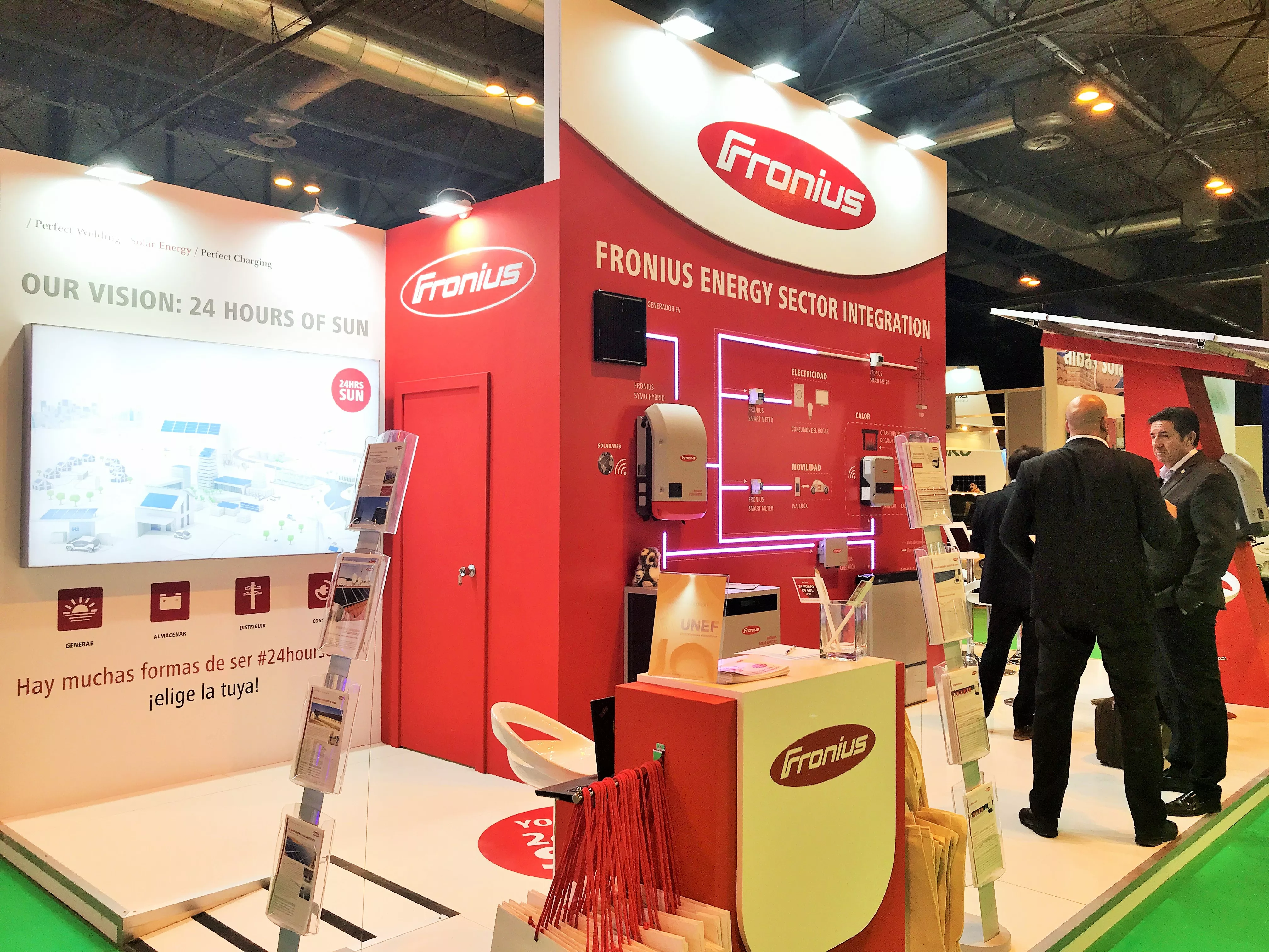 Stand de Fronius en Genera 2018