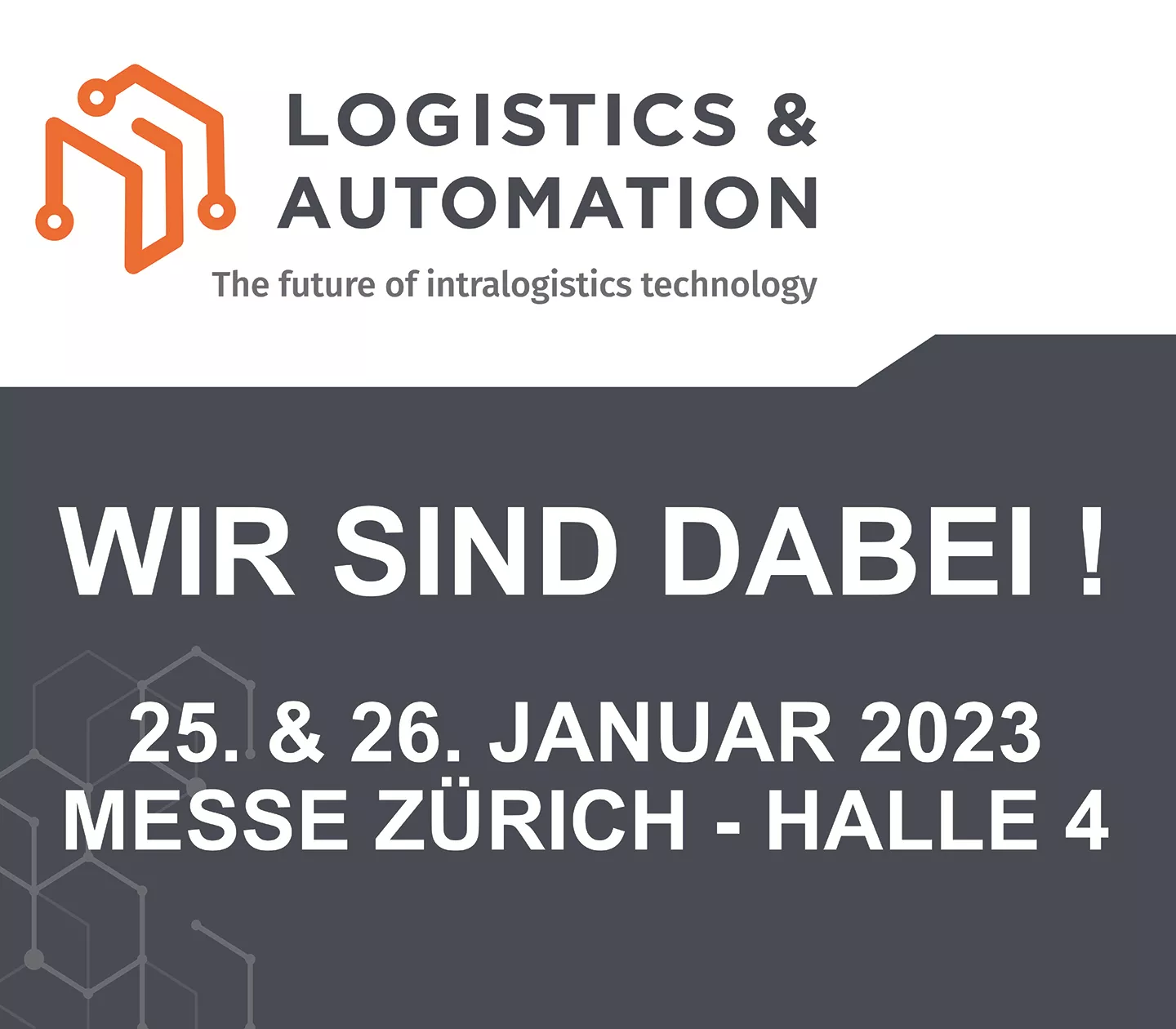Fronius an der Messe Logistics & Automation, 25./26.1.2022