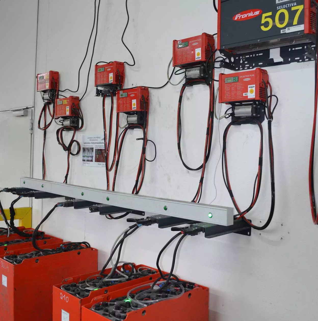 Fronius Ladegeräte laden verschiedene Batterietypen