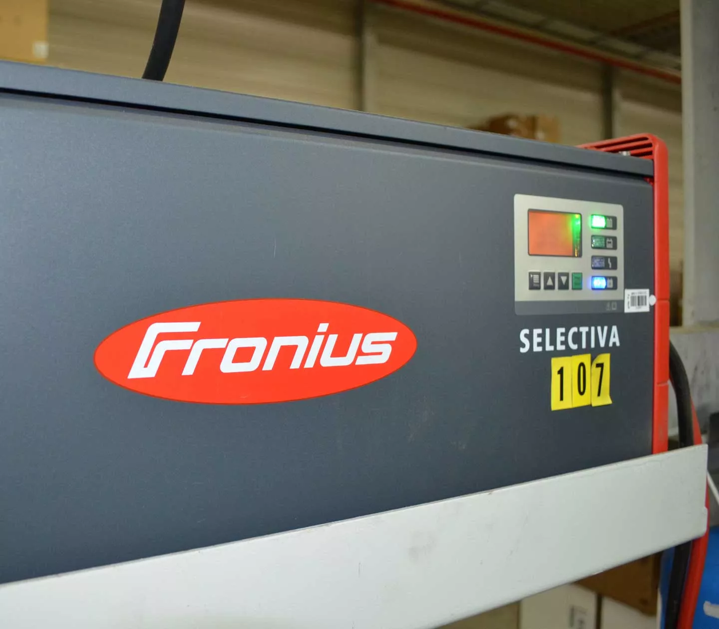 LED Anzeige an Fronius Ladegerät Selectiva