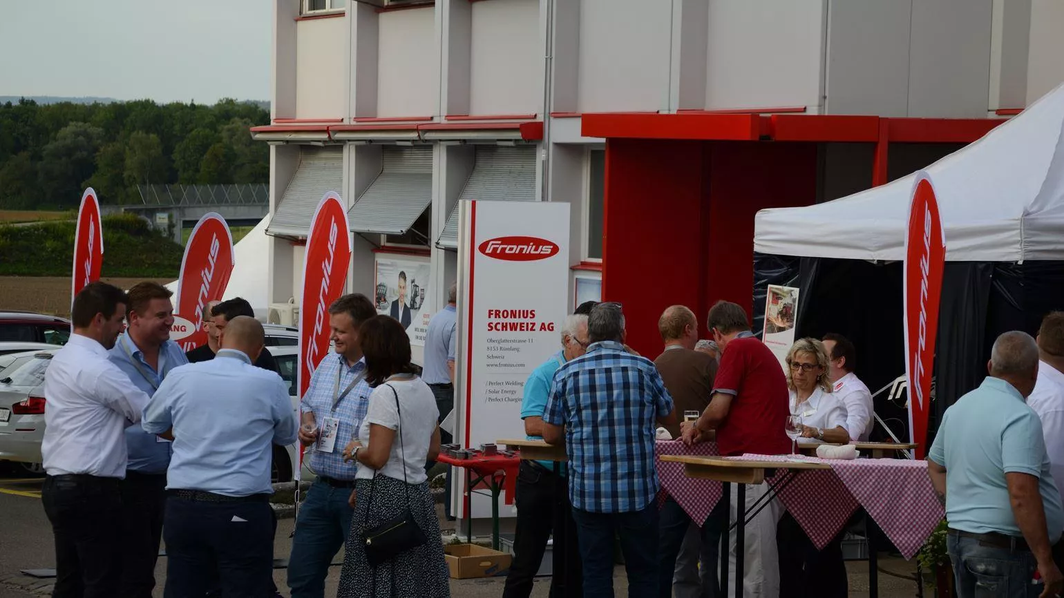 Event 25 Jahre Fronius Schweiz