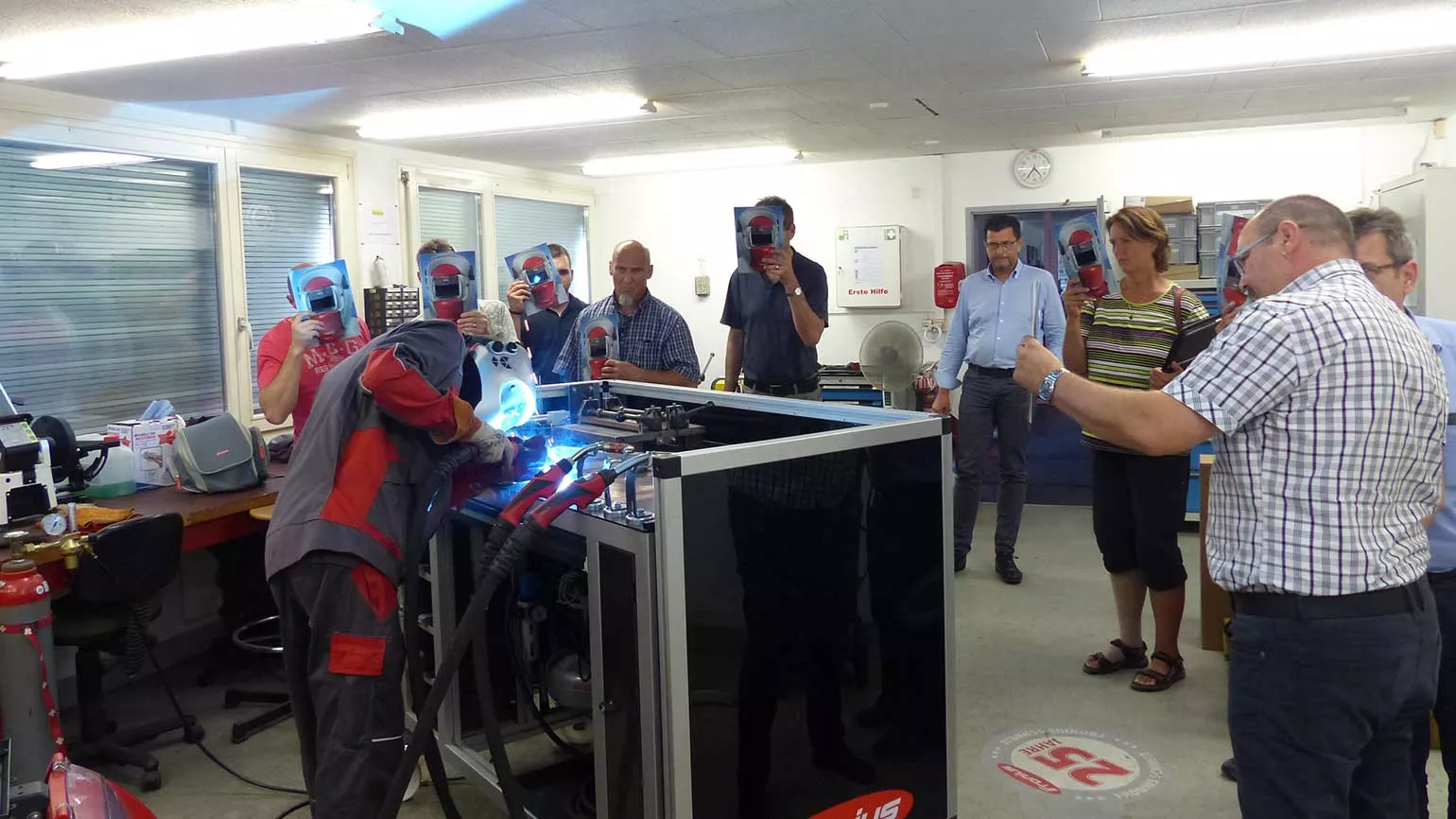 Der Juli-Event Schweissen für Schweisser zog viele Besucher an.