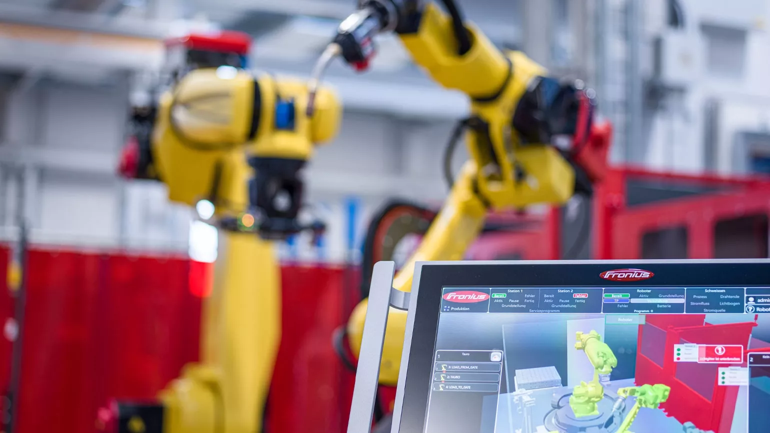 Application Fronius robotic welding cell