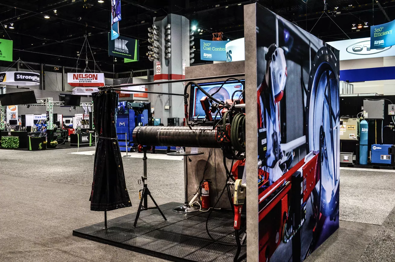 Automation cell, Fronius USA, exhibition