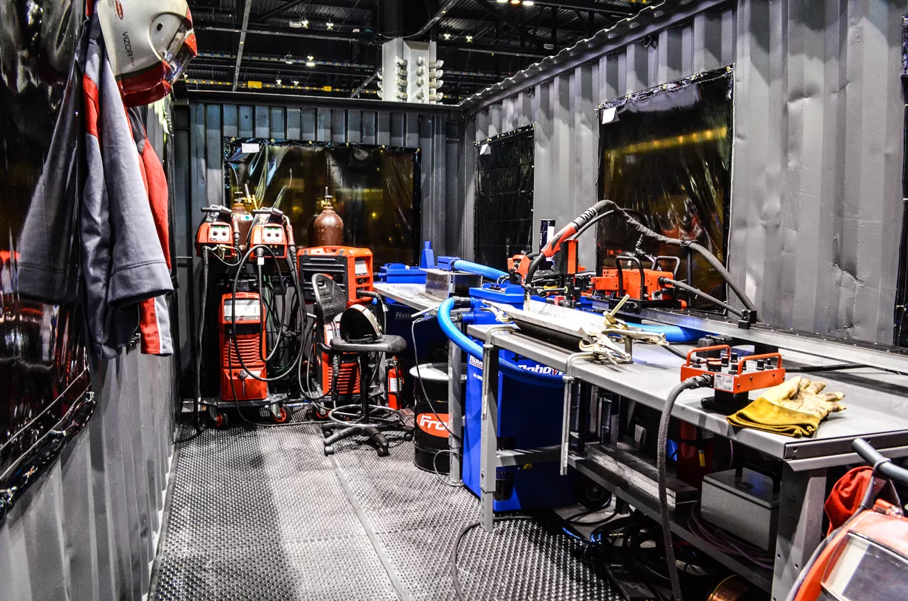 Construction habitat, Fronius USA