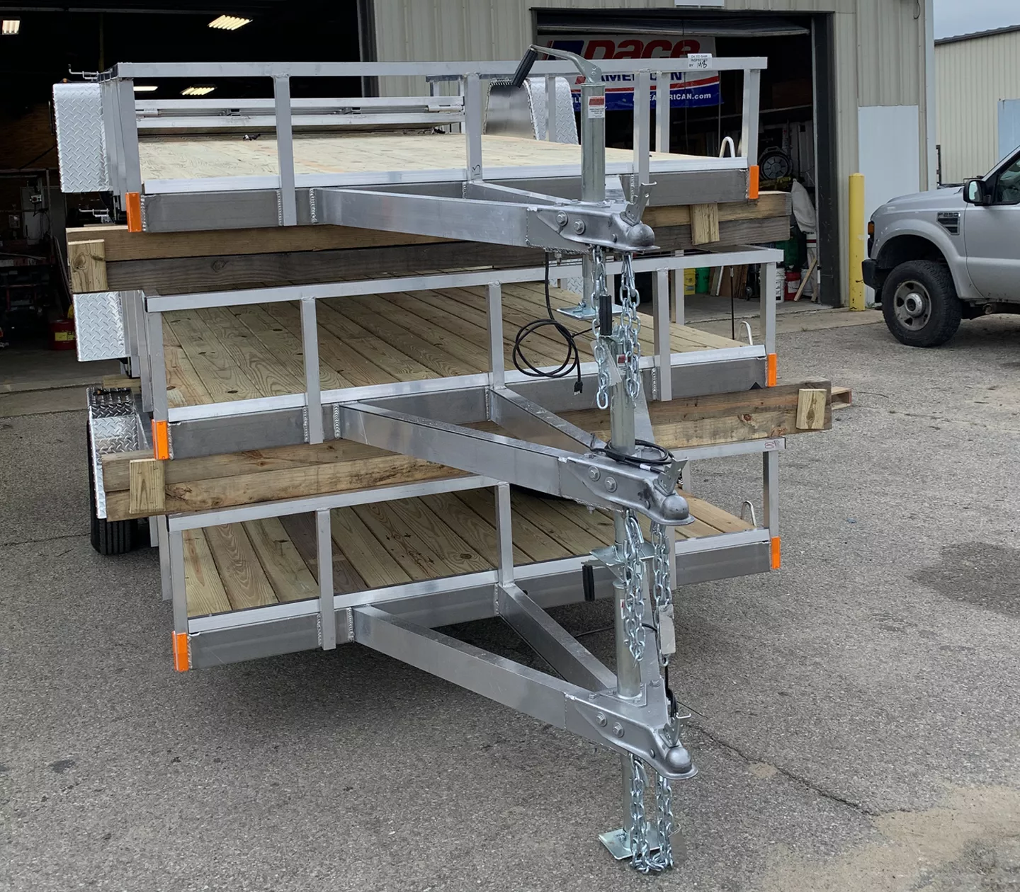 Another round of trailers awaiting shipment